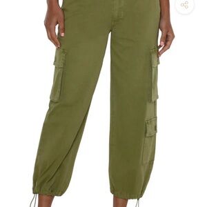 Olive Green Cargo Pants